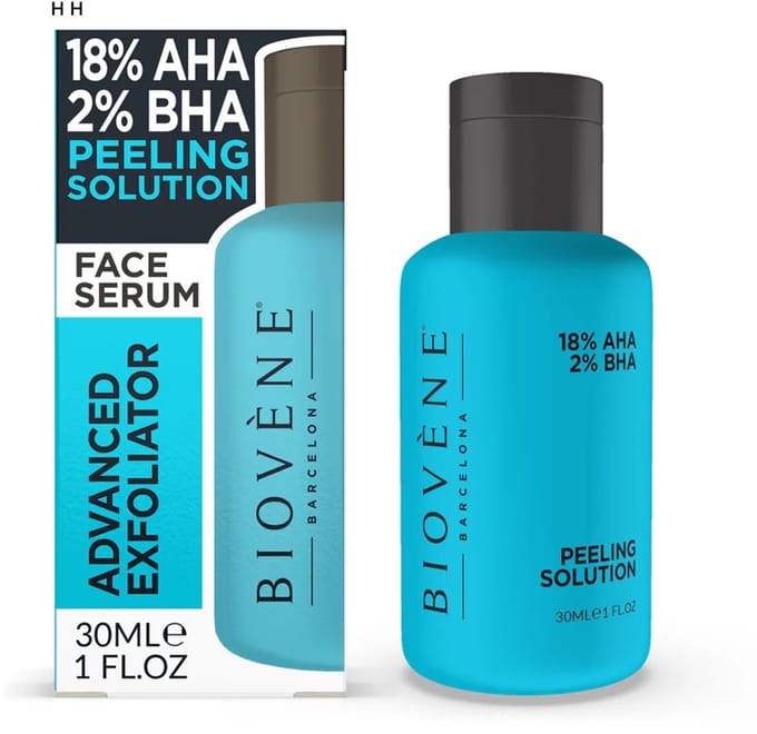 Biovene PEELING SOLUTION 18% AHA + 2% BHA Gezichtsserumbehandeling - peel serum behandeling - 30ml