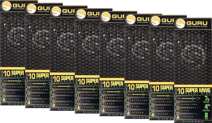 Guru - Onderlijn SMWG Ready Rigs - 10cm - Guru