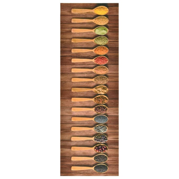 vidaXL - Keukenmat - wasbaar - Spoon - 60x180 - cm