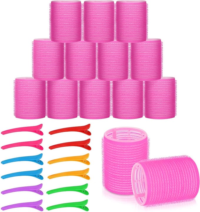 Krulspelden Set - Haarrollers - Heatless Curls - Kleefrollers