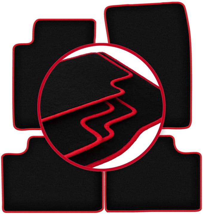 CARLUX-RED automatten voor: SsangYong Kyron SUV (2005-2014)