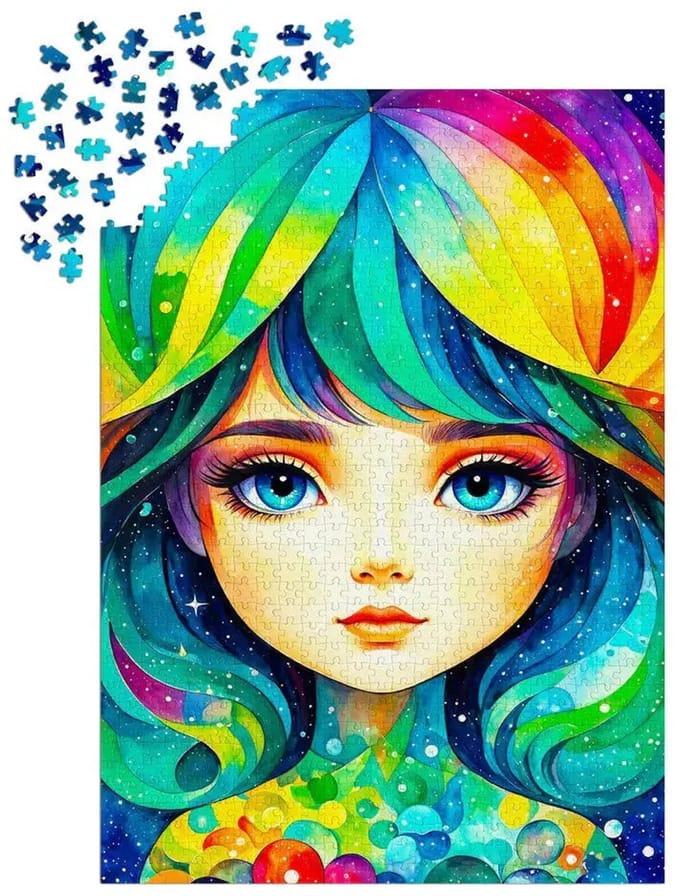 Enjoy Puzzle legpuzzel Radiant Innocence 1000 stukjes karton.