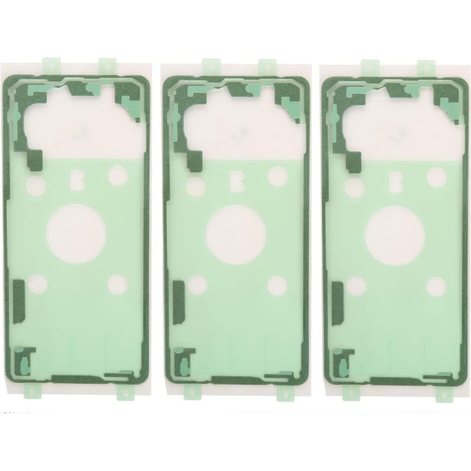 Batterij Achterkant Sticker Dubbelzijdig Voorgesneden Zelfklevende Lijm Tape voor Samsung Galaxy S10+ Plus white