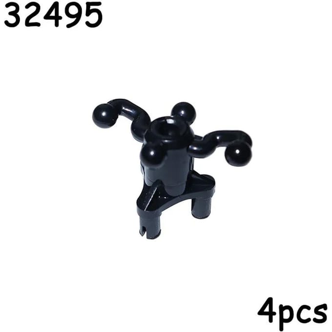 Blocs de Construction Briques Suspension Moyeu de Direction Boîtier d'Essieu Portail Combinaison d'Entraînement Pièces Techniques MOC 92906 32494 92909 35189 black