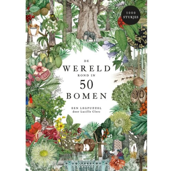De Wereld Rond In 50 Bomen - Lucille Clerc