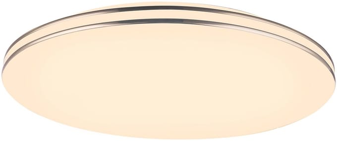 Globo - plafonniere - Pierre - wit - metaal - Ø 53cm - LED - 48388-48
