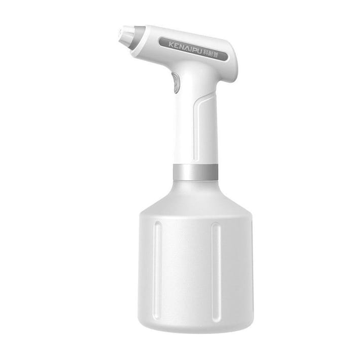 USB Elektrische Gieter Binnen Buiten Handheld Elektrische Spuitfles Waternevelsproeier wit