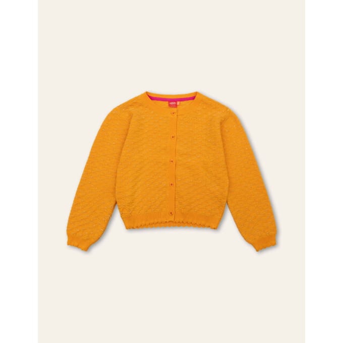 Oilily Vitamine Vest- maat80/18m Blazing Oranje