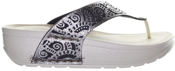 Fly Flot Teenslipper Zwart maat 42