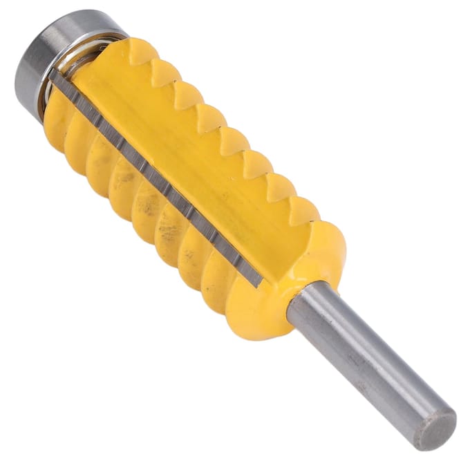 Fraise de défonceuse Queue 8mm Coupeur à rainurer multi-dents pour métal Outil de coupe pour le travail du bois