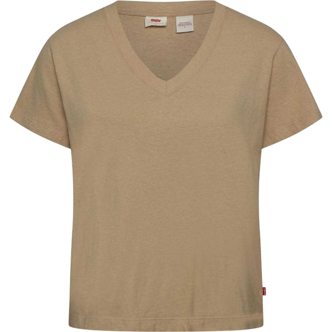 Levis Dames/Dames Boxy T-shirt (Safari)