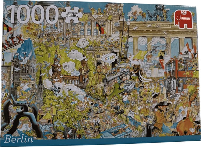 Jumbo Premium Quality Puzzel – Berlin – 1000 Stukjes – Skyline / Stadsgezicht – Duitsland