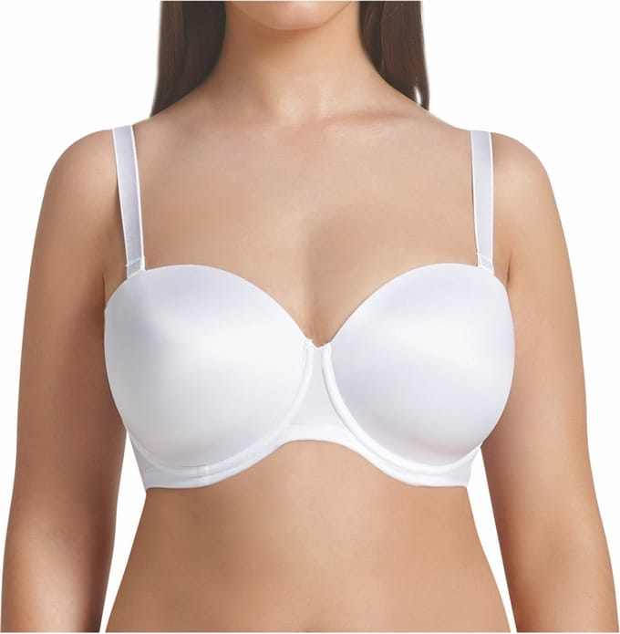 Rosa Faia - strapless padde basis 5640 bh - wit - 80A