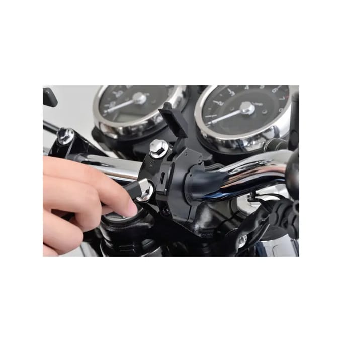 Motorfiets usb type-c flat-mount aansluiting 1 poort Daytona