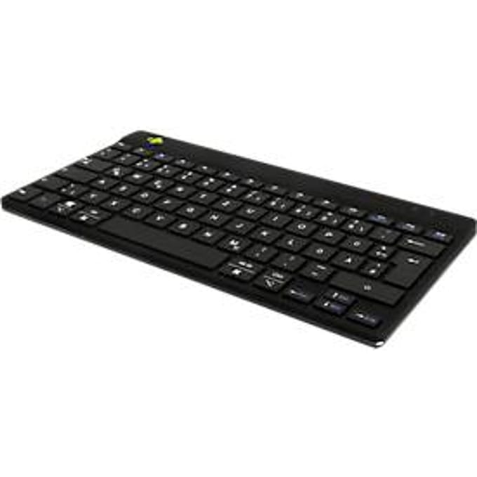 Toetsenbord R-Go Compact Break, draadloos, QWERTZ, LED-pauze-indicator, Bluetooth/USB, zwart
