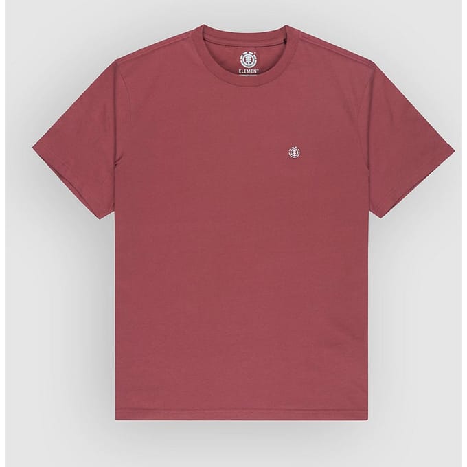 Element Icon Embroidery T-Shirt rood