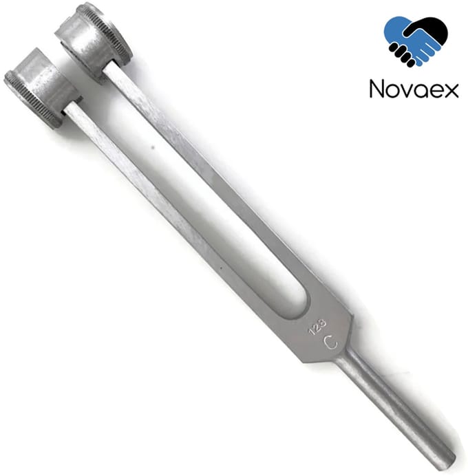 Novaex® Stemvork medisch - Stemvork 128 hz - Professionele stemvork - Stemvork neurologisch - Tuning fork
