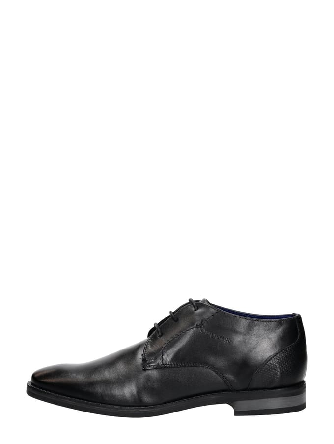 Bugatti Milco Veterschoenen zwart Leer - Maat 42