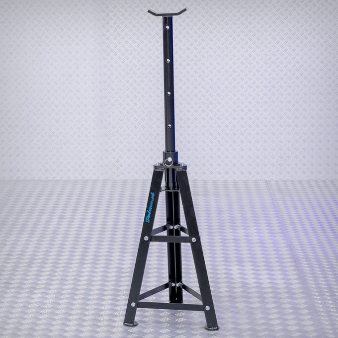 Datona® Assteun hoog 6 ton - maximale hoogte 120 cm - Zwart