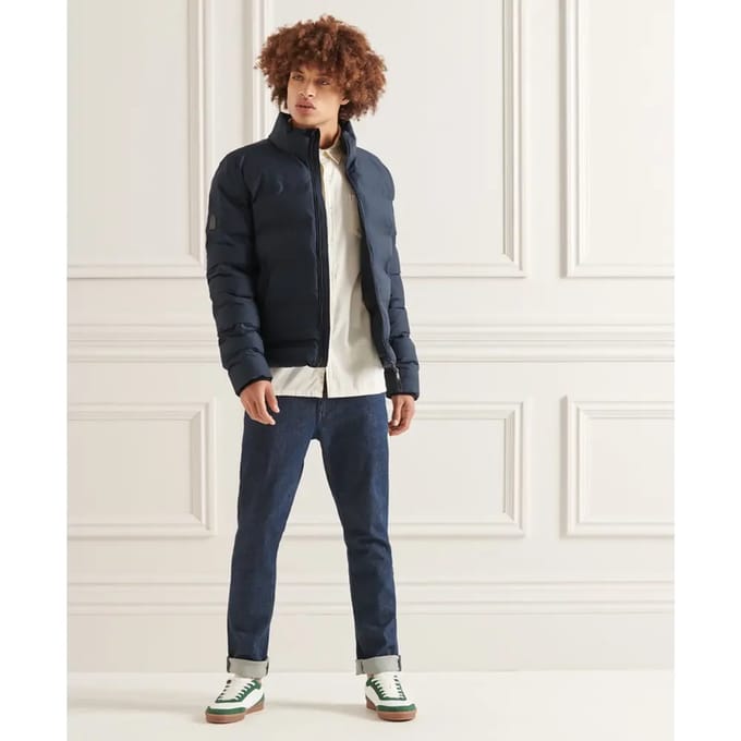Superdry Ultimate Radar Quilt Jas Blauw M Man