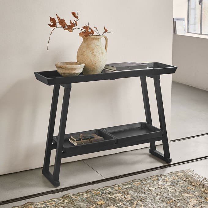 LOBERON Wandtafel Ivywood zwart