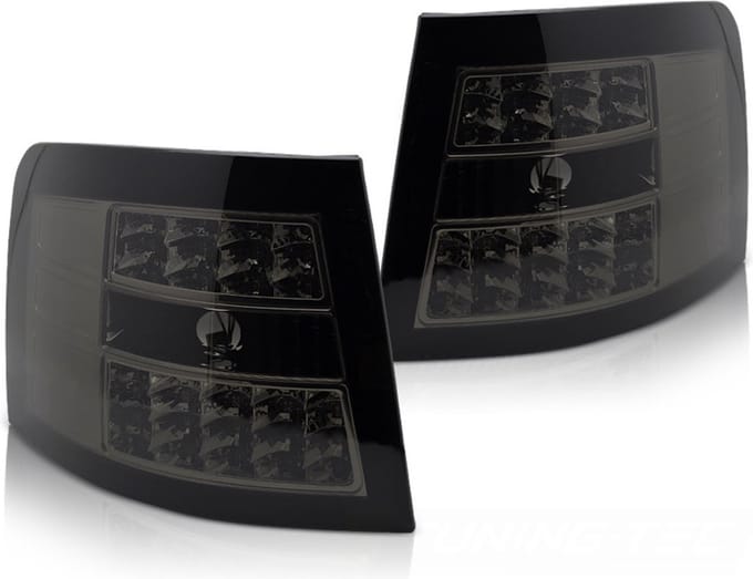 Achterlichten voor Audi A6 05/1997-05/2004 Station - LED smoke