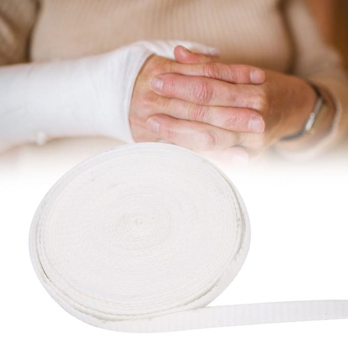 Hoge Elastische Mesh Zwachtel Snelle Genezing Stretch Banden voor Lichaam Wond Inwikkeling#2 white