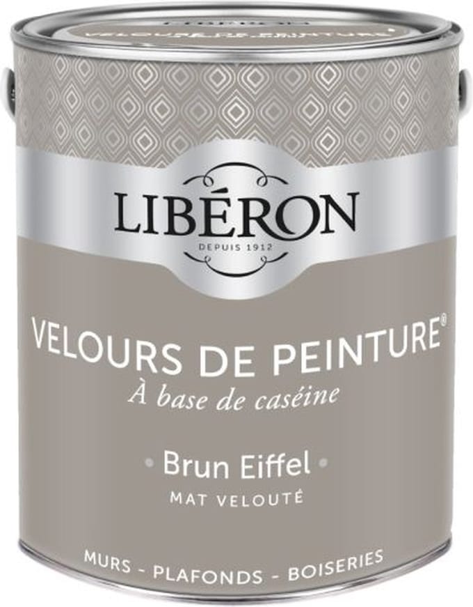 Liberon Velours De Peinture Muurverf - Mat - Brun Eiffel - 2,5l