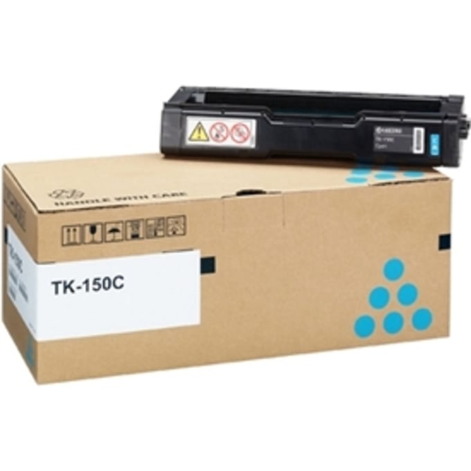 Kyocera TK-150C toner cartridge cyaan (origineel)