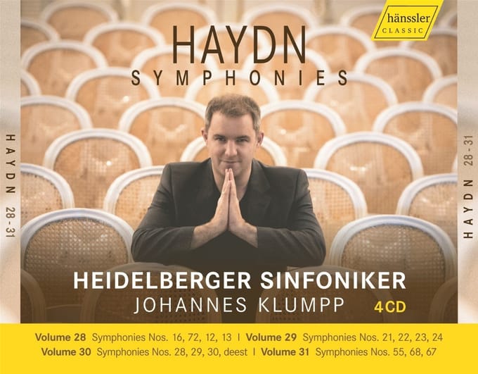 Heidelberger Sinfoniker, Johannes Klumpp - Haydn: Complete Symphonies Vol. 28-31 (4 CD)
