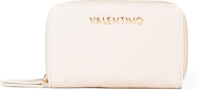 VALENTINO Portemonnee Nur Re Zip Around Wallet Ecru Crème