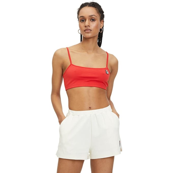 FILA Linfen Cropped Spaghetti Top Antique White Taglia: S | Canottiere Outlet | Donna | Bianco