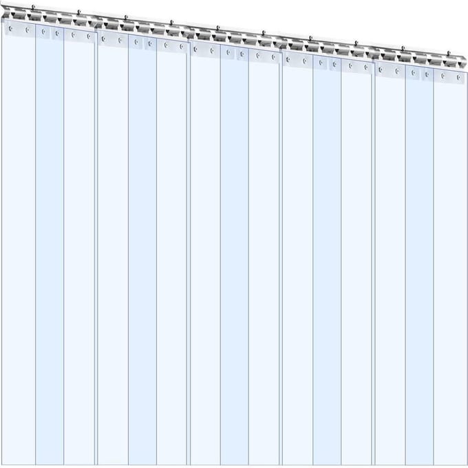 Strookgordijn PVC Deurgordijn 60  x 84  Koelcel Vriescel Helder Plastic