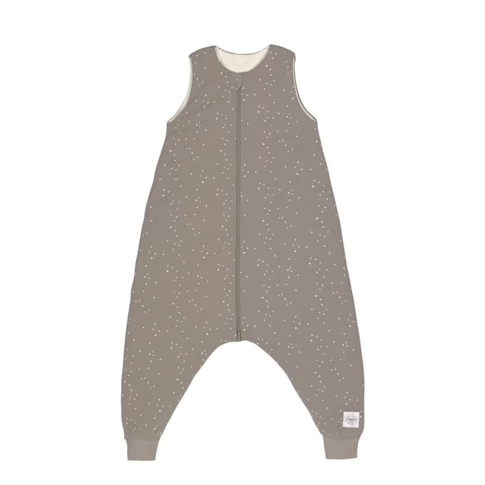 LÄSSIG babyslaapzak jumper 4 seizoenen Sprinkle taupe, 92 cm, 2-3 jaar