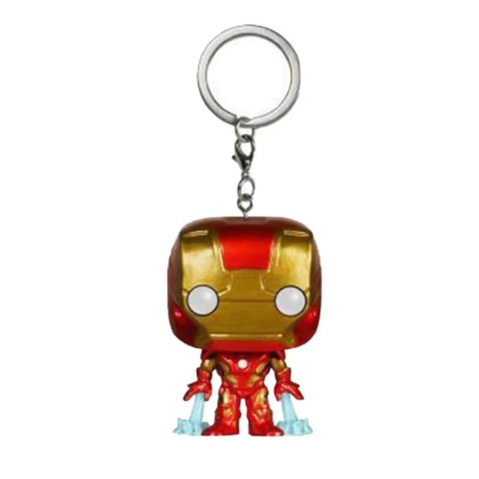 Chaîne de clés Pendentif Créatif Marvel Spider-Man Étudiant Anime Périphérique Porte-clés de Voiture Homme Mode Accessoires de Sac Femme Beaux Cadeaux 4cm brown
