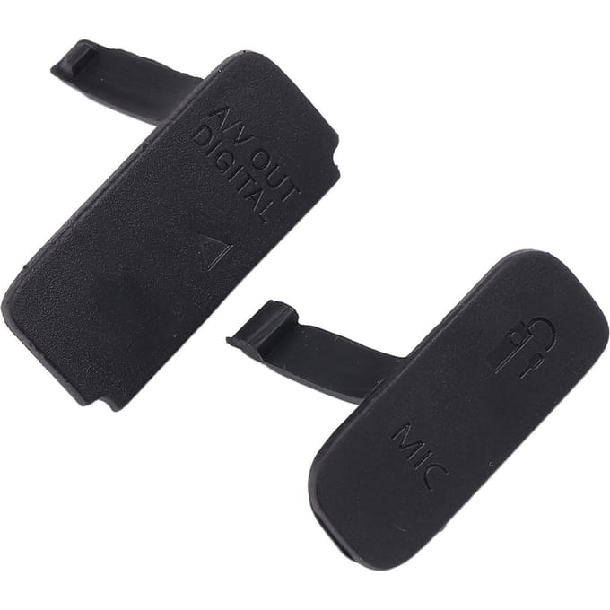 Cache de porte en caoutchouc USB AV OUT MIC Pièce de rechange de réparation pour appareil photo numérique 650D
