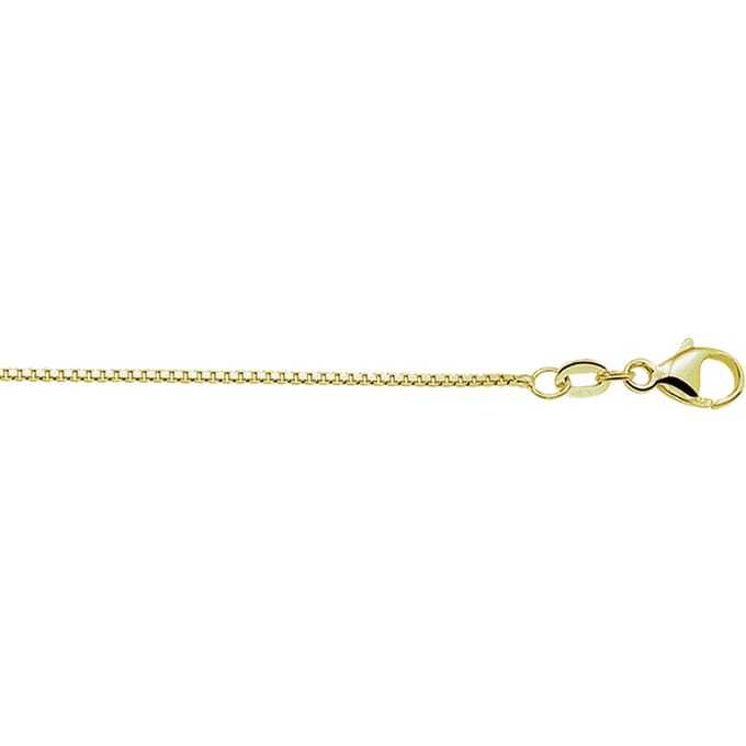 Doublé 10/000 Collier venetiaans 0.9 mm 3100966 42 cm