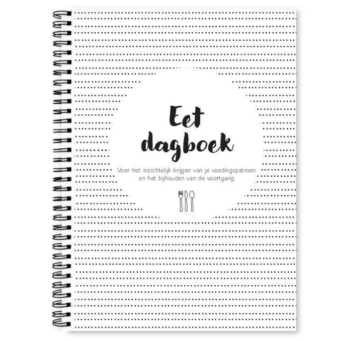 Fyllbooks - Eetdagboek - Dieet Invulboek - Voeding & Leefstijl - 12 Weken