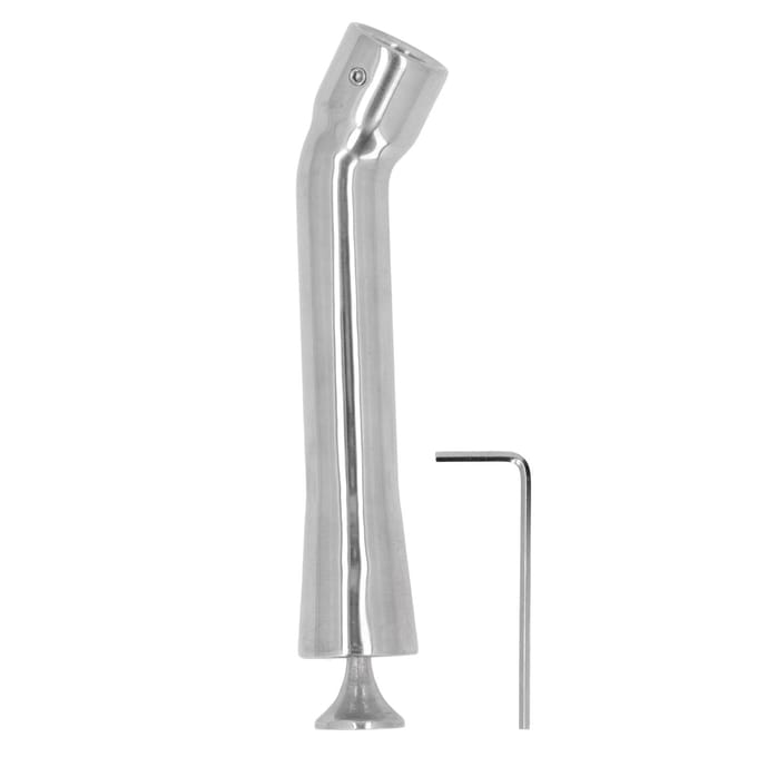 Robinet à Bière Acier Inoxydable Surface Lisse Résistant à l'Usure Rapide Réduit la Mousse de Bière Robinet pour Bar Hôtel 2 white