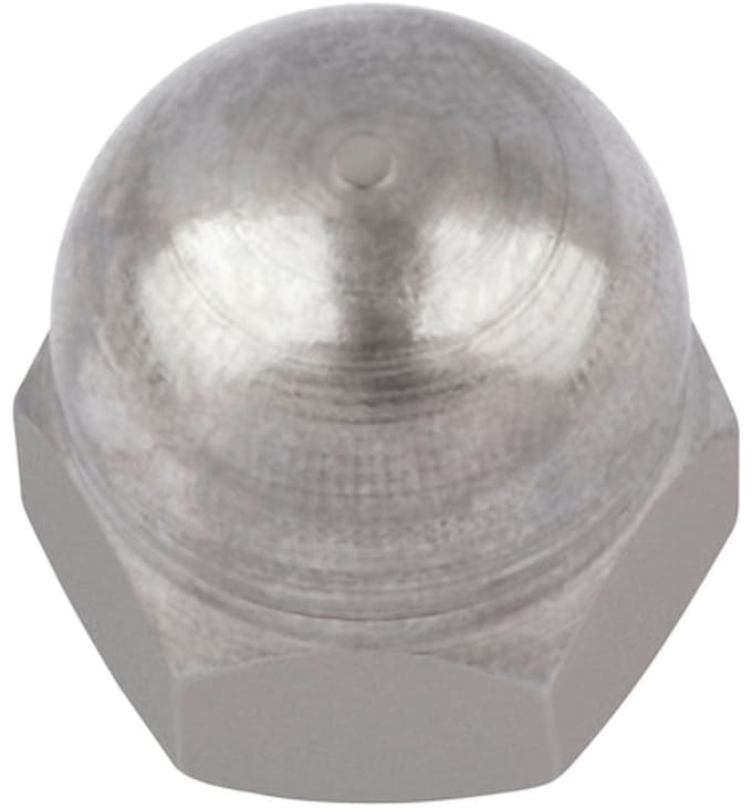 Wurth - DIN 1587 staal 6 blank - Zeskantdopmoer, hoog model DIN 1587, staal 6, blank - x 50 st