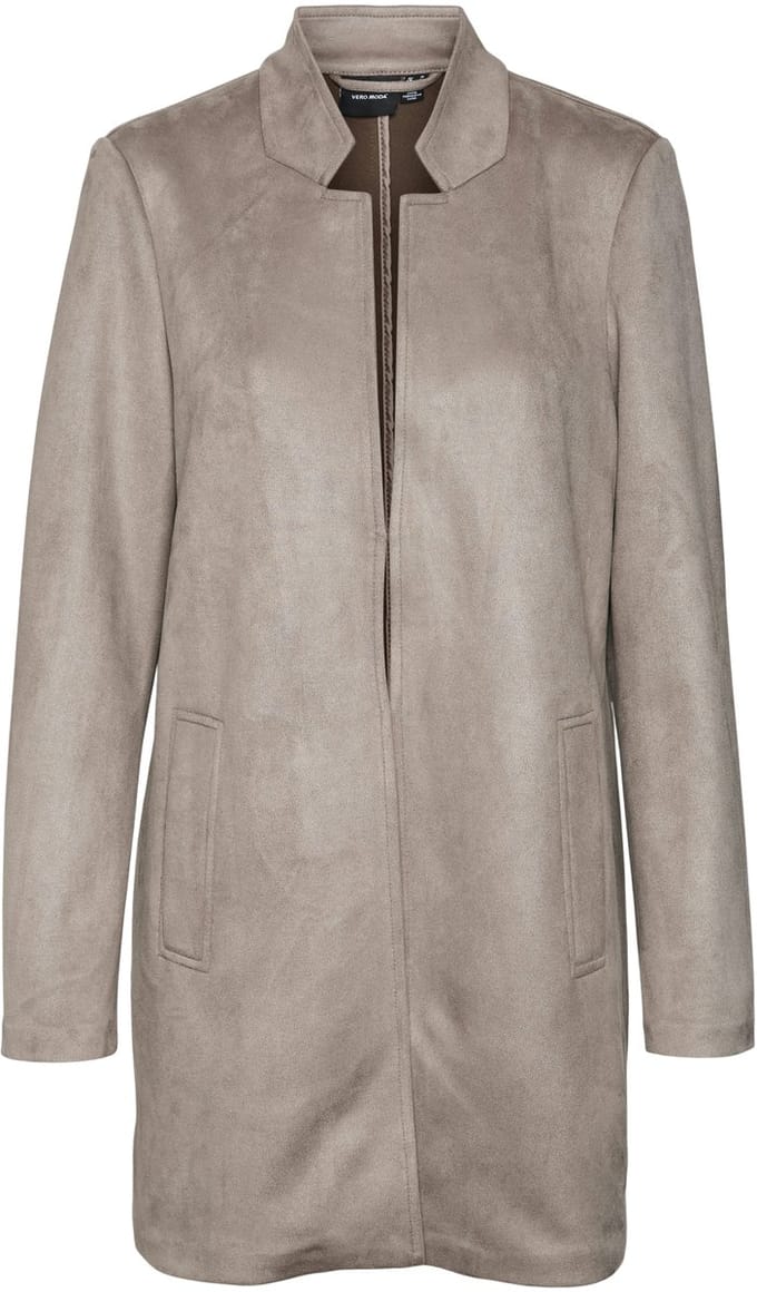 VERO MODA - VMJOSEFREJA FAUXSUEDE JACKET BOO - Dames - Gewatteerde jassen