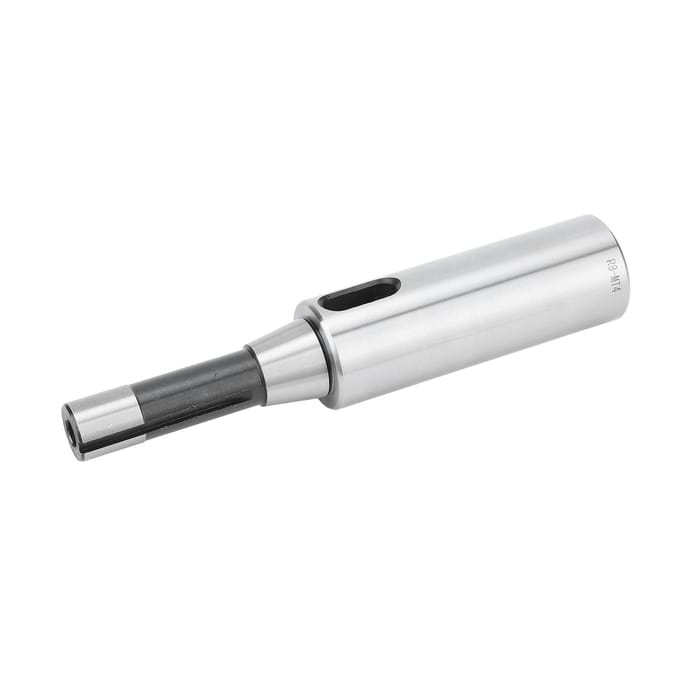 R8 Spindel naar MT4 Doorn Morse Conus Adapter Legeringsstaal Vlak Uiterlijk Spindeladapter