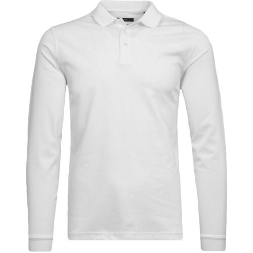 Ragman Polo Soft Knit Modern Fit Easy Care Wit / male