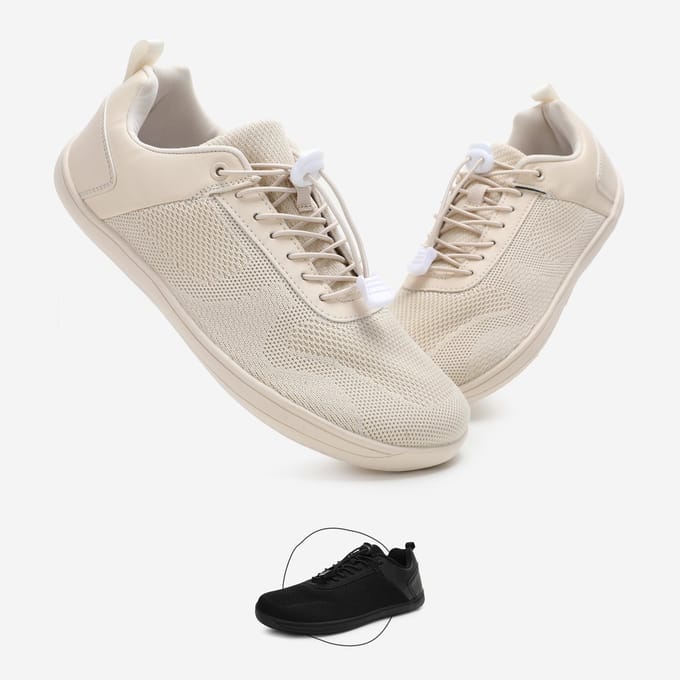 DOTALES - CityStep barefoot schoenen Beige 38