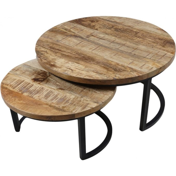 Home67 Salontafel bart set van 2