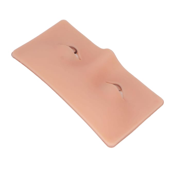 Planche d'entraînement au maquillage 3D en silicone pour débutants et beige