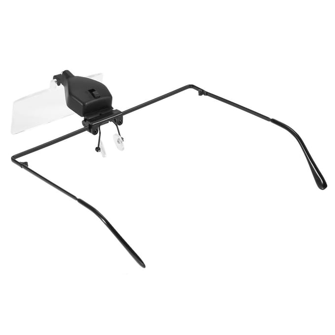 1.5X 2.5X 3.5X Bril LED Vergrootglas Handsfree Hoofd Wimperverlenging Vergrootglas
