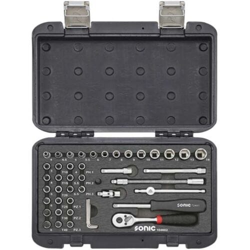 Sonic - Doppenset - met 1/4" ratel