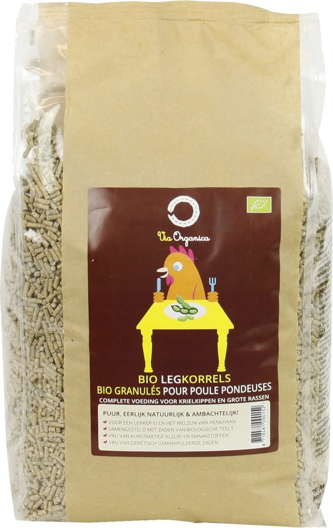 Via Organica Bio Legkorrels 3mm 4 kg NL-BIO-01