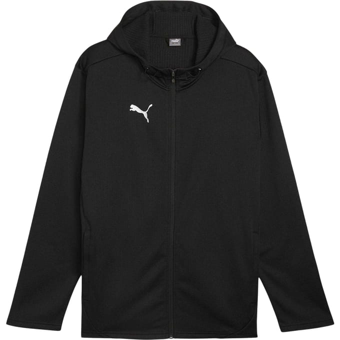 Puma Heren TeamFinal Trainingsjack (Zwart/Zilver)